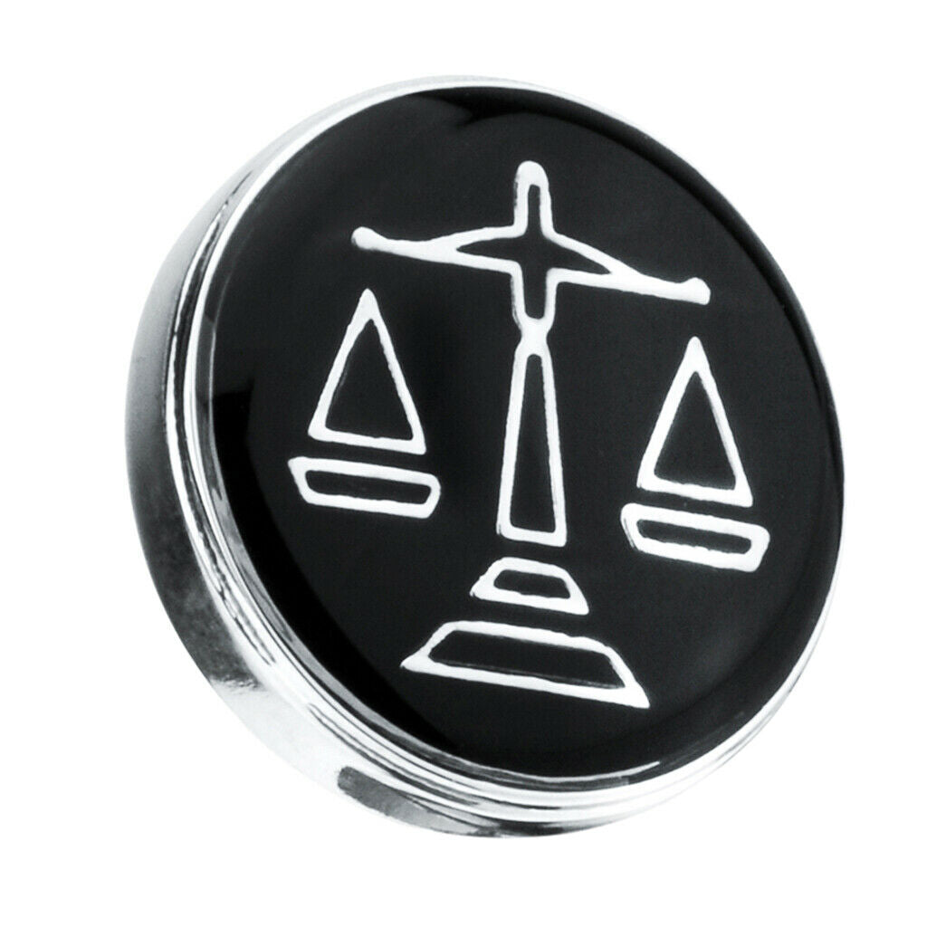 Prettyia Metal Brass Scales of Justice Lawyer Gift Collar Lapel Pin Badge