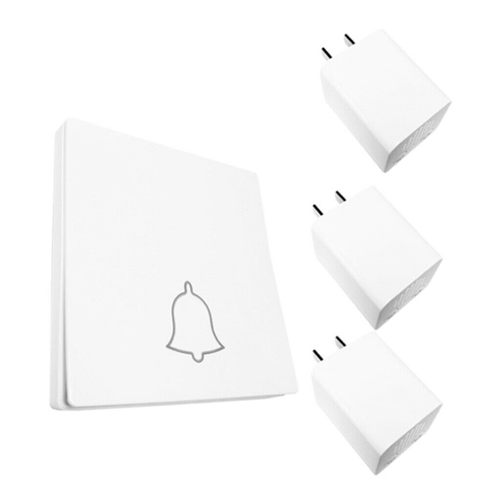 Waterproof Wireless Doorbell Self Powered No Battery Door Bell 38