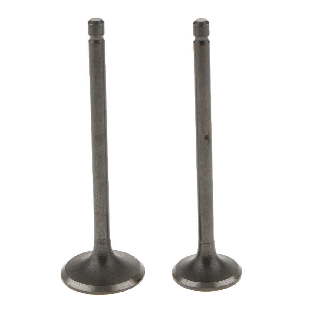 Intake Exhaust Valve Kit With Rubber Valve Stem Seals For  CG125 125cc