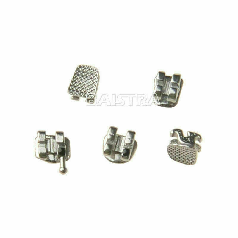 20pack Dental Orthodontic Brackets Braces Standard MBT Slot.022 Hook3-4-5 AZDENT