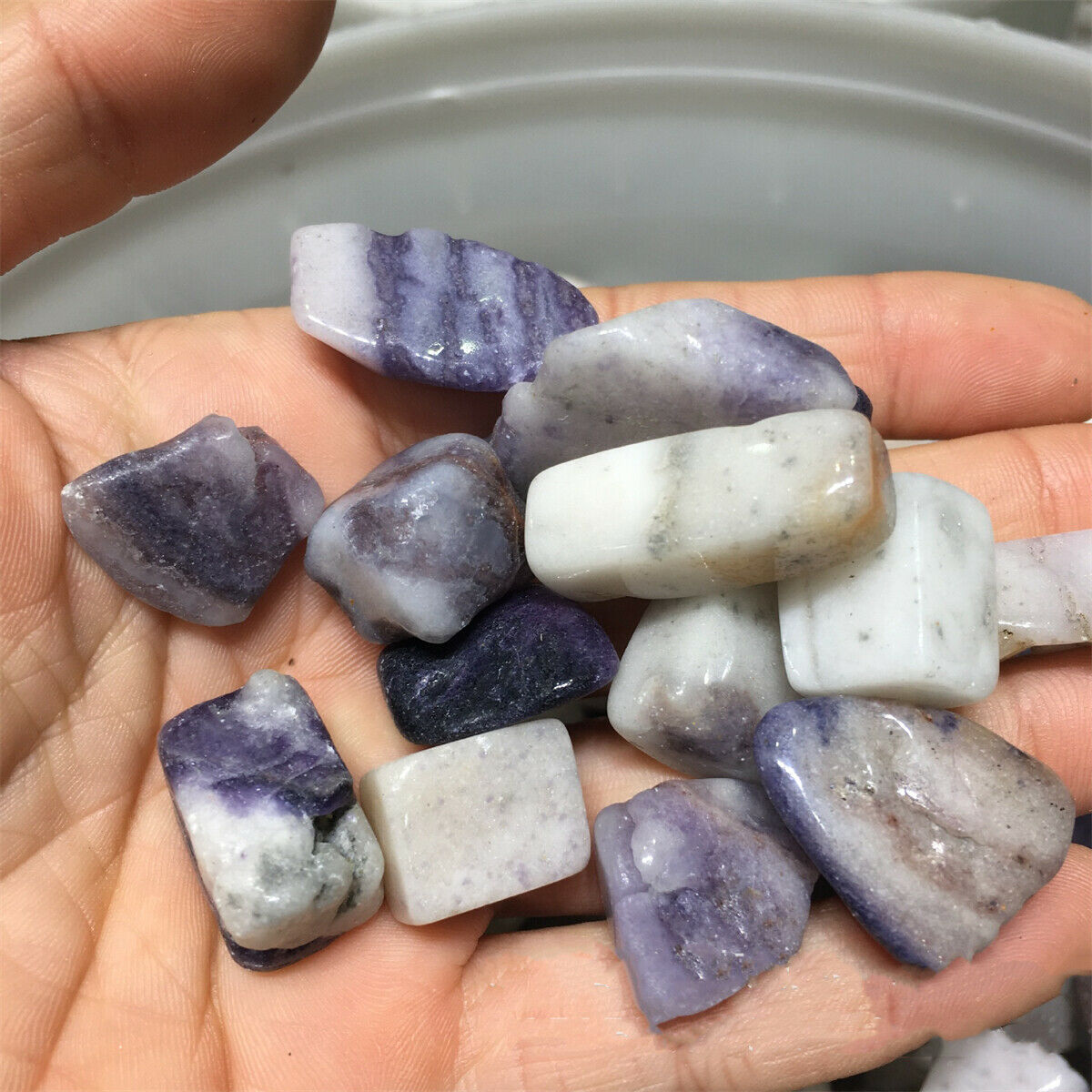 100g Natural Sugilite Crystal Rough Stone Rock Mineral Specimen Stone Crafts
