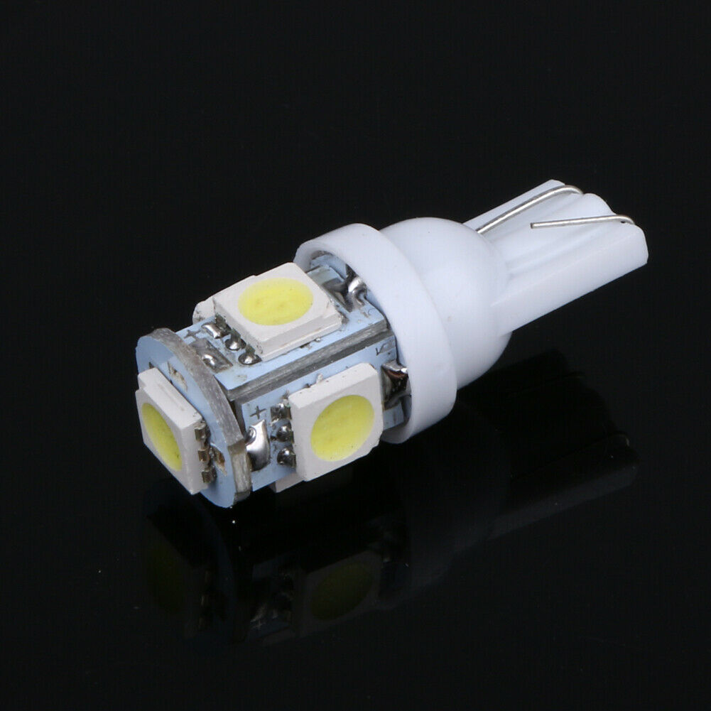 5 X T10 5050 5SMD Instrument Lights License Plate Lights Car Lights @