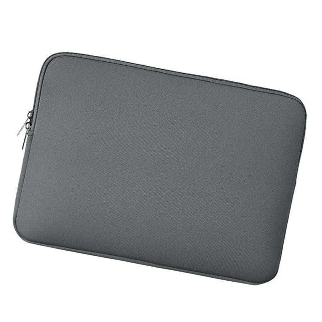 2Piece Laptop Sleeve Case Polyester Portable Carrying Notebook Bag 13"