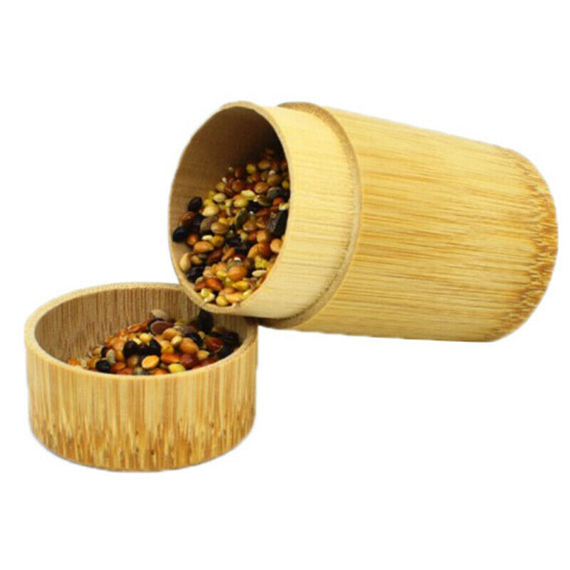 Bird Training Food Jar Parrot Hand-held Feeder IQ Growth Training To KX