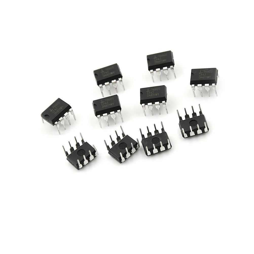 10 PCS ICL7660SCPA ICL7660 DIP-8 Super Voltage Converter_DD