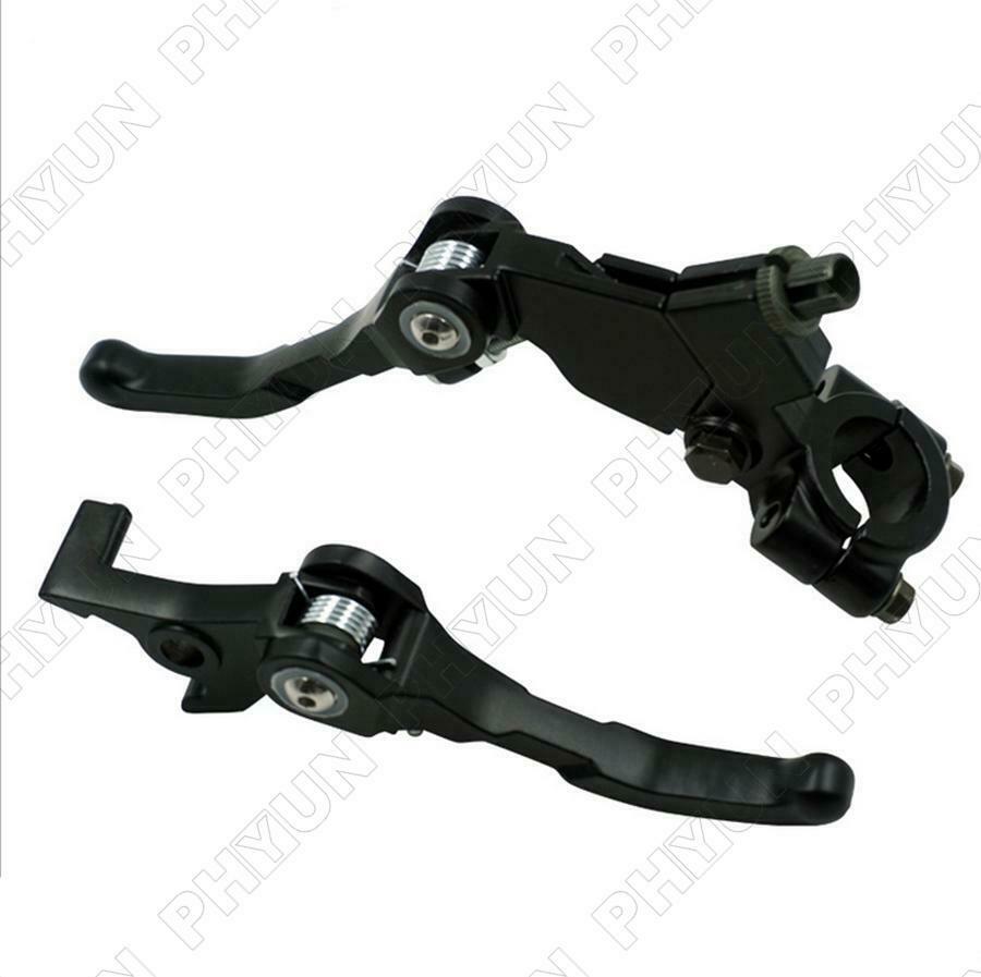 For 50cc-200cc Dirt Pit Bike Folding Clutch lever Brake Lever Kit Aluminum Alloy