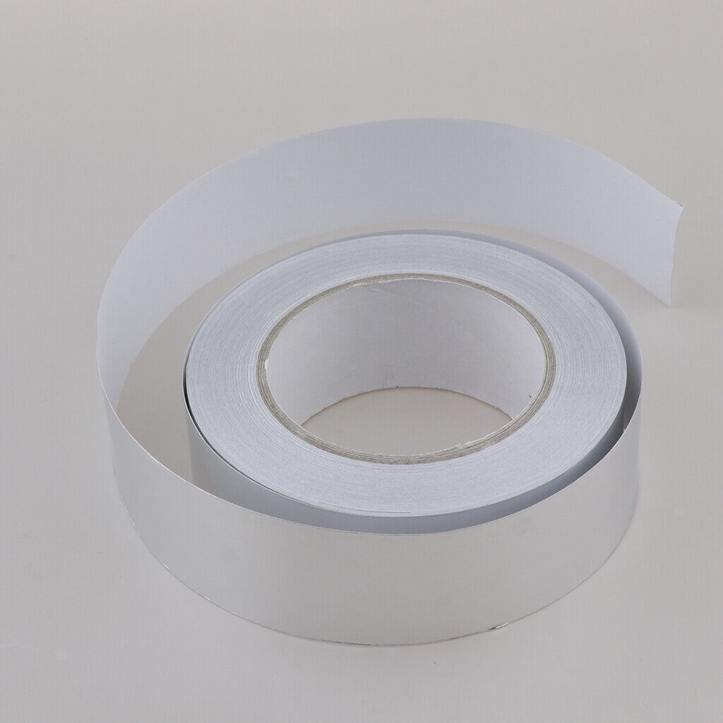 1 Roll Aluminum Foil Tape Sealing Radiation Shield Adhesive Tape 50mmx50m