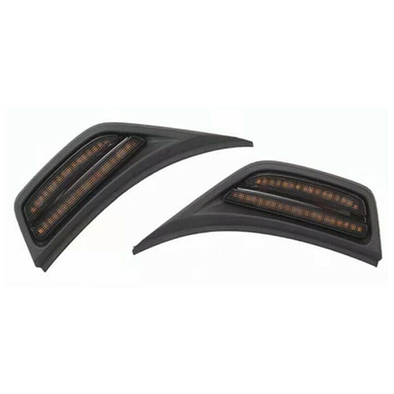 Car Front Leaf Side Wheel Eyebrow Turn Signal Light for Jeep Wrangler JL 2018-up