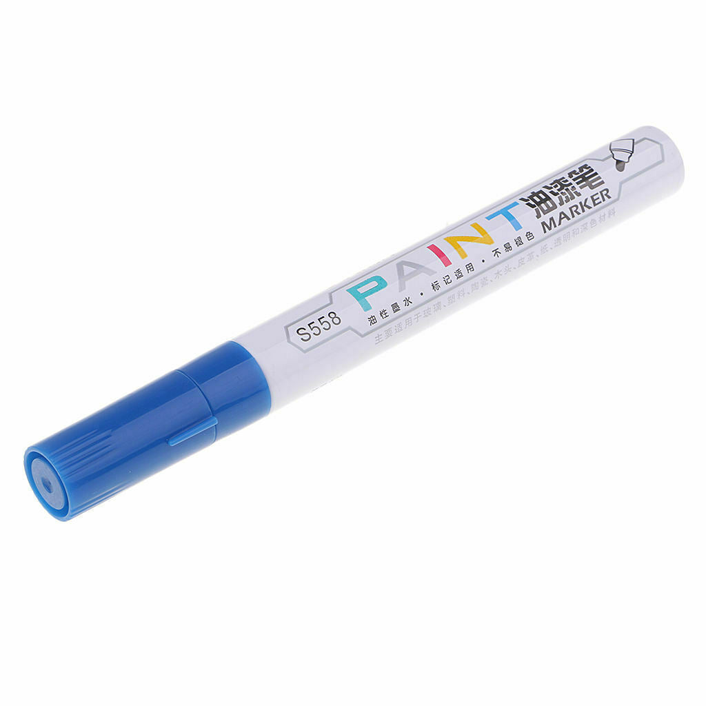 8 COLOR TYRE PERMANENT MARKER PEN PAINT WATERPROOF RUBBER TIRE TREAD MARKING