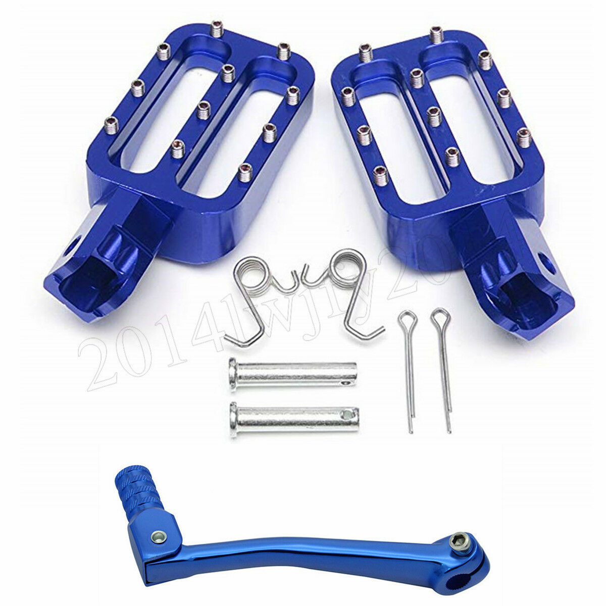 Motorcycle CNC Foot Rest Pegs+Gear Shifter Lever For CRF50 XR50 PW50 PW80 KLX110