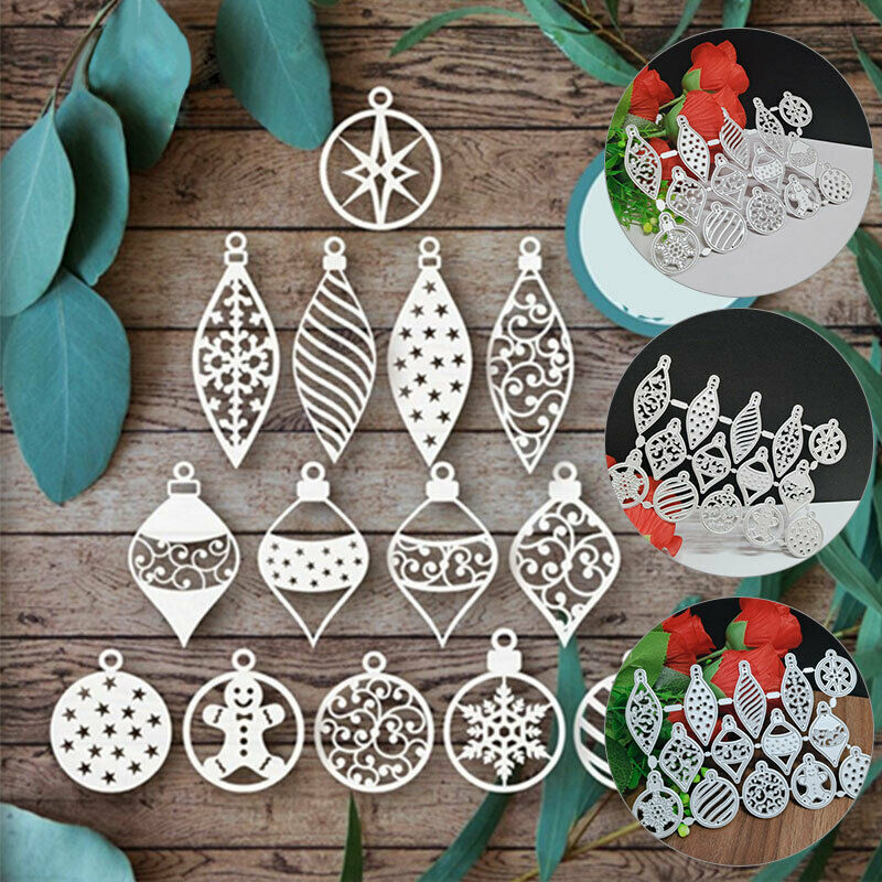Christmas Metal Cutting Die Stencil Mould DIY Scrapbooking Embossing Mold Crafts