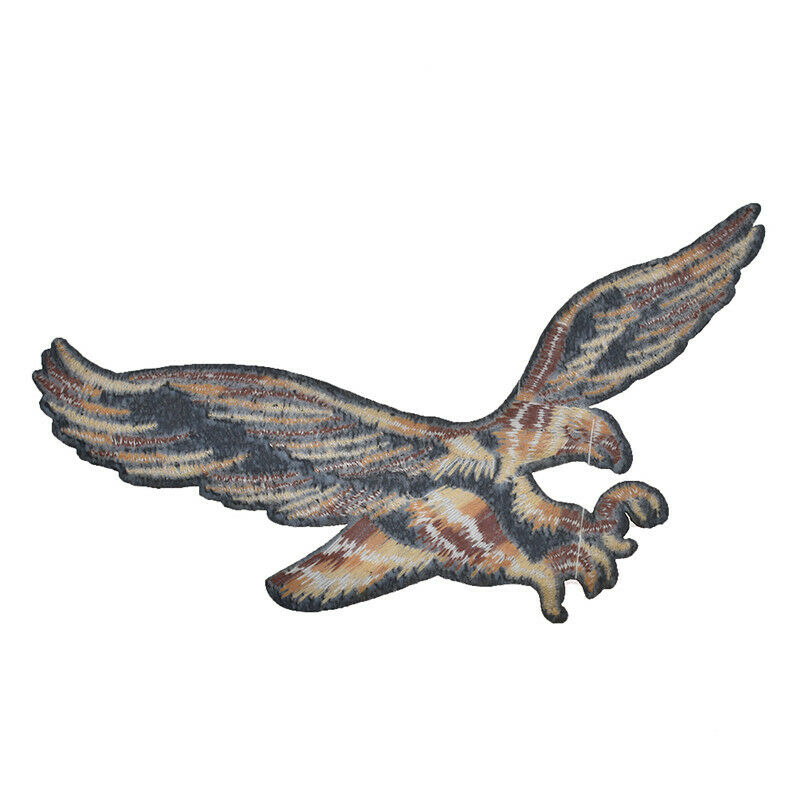 Eagle Embroidery Patches Iron on for Badge Garment Appliques Accessories Craft