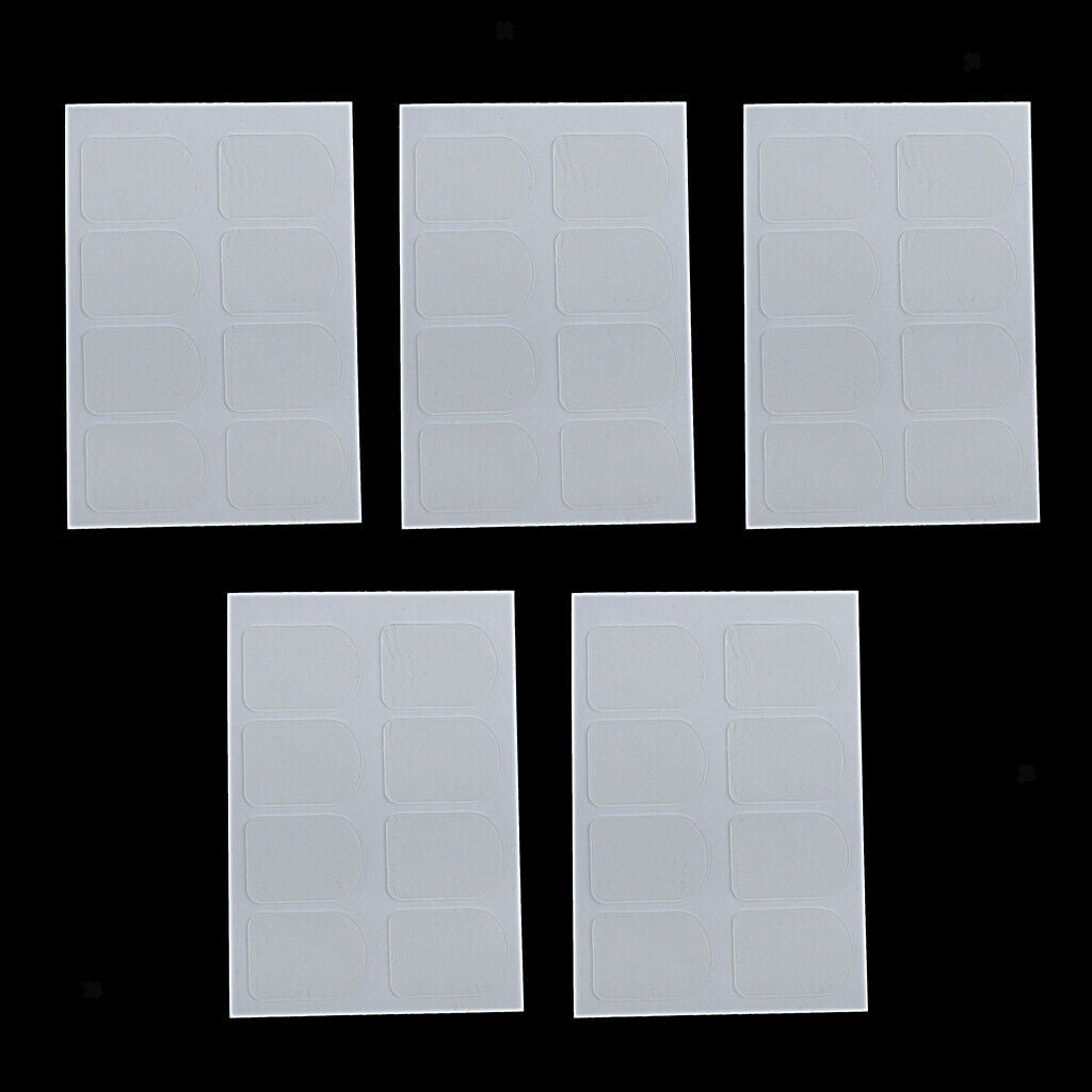 40x Sax Mouthpiece Patch Pad Rubber Cushions Saxophone Pads for Saxophone