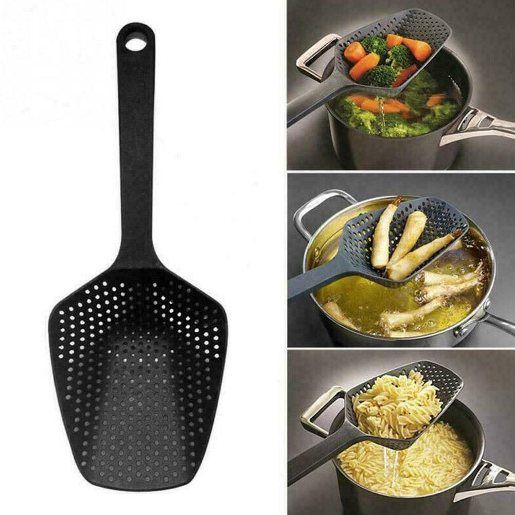 1 Pcs Kitchen Accessories Scoop Drain Gadgets Strainer Vegies Large-Tools US ~