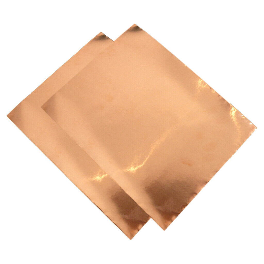2 Pack Conductive Copper Foil EMI Protective Tape Sheets