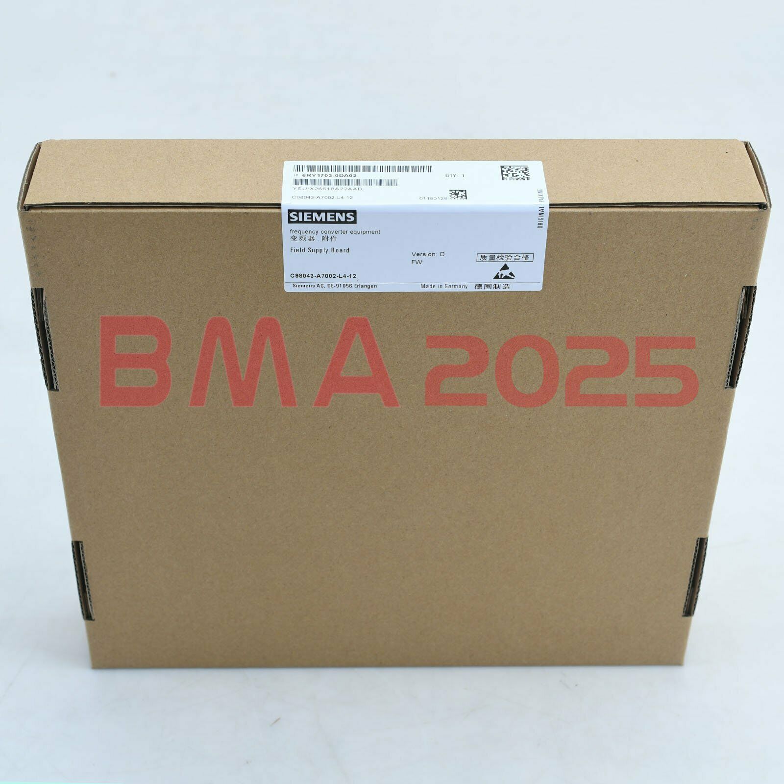 1PC New C98043-A7002-L4-12 6RY1703-0DA02 1year warranty DHL Free Ship SM9T