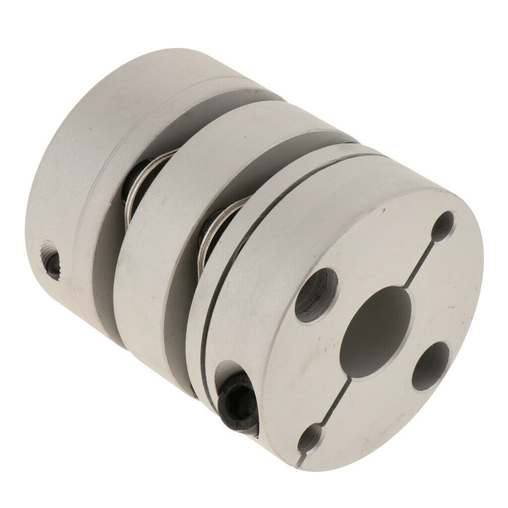 55 x 65mm CNC Stepper Motor Jaw Shaft Coupler 6.35mm Aluminum Flexible Jaw