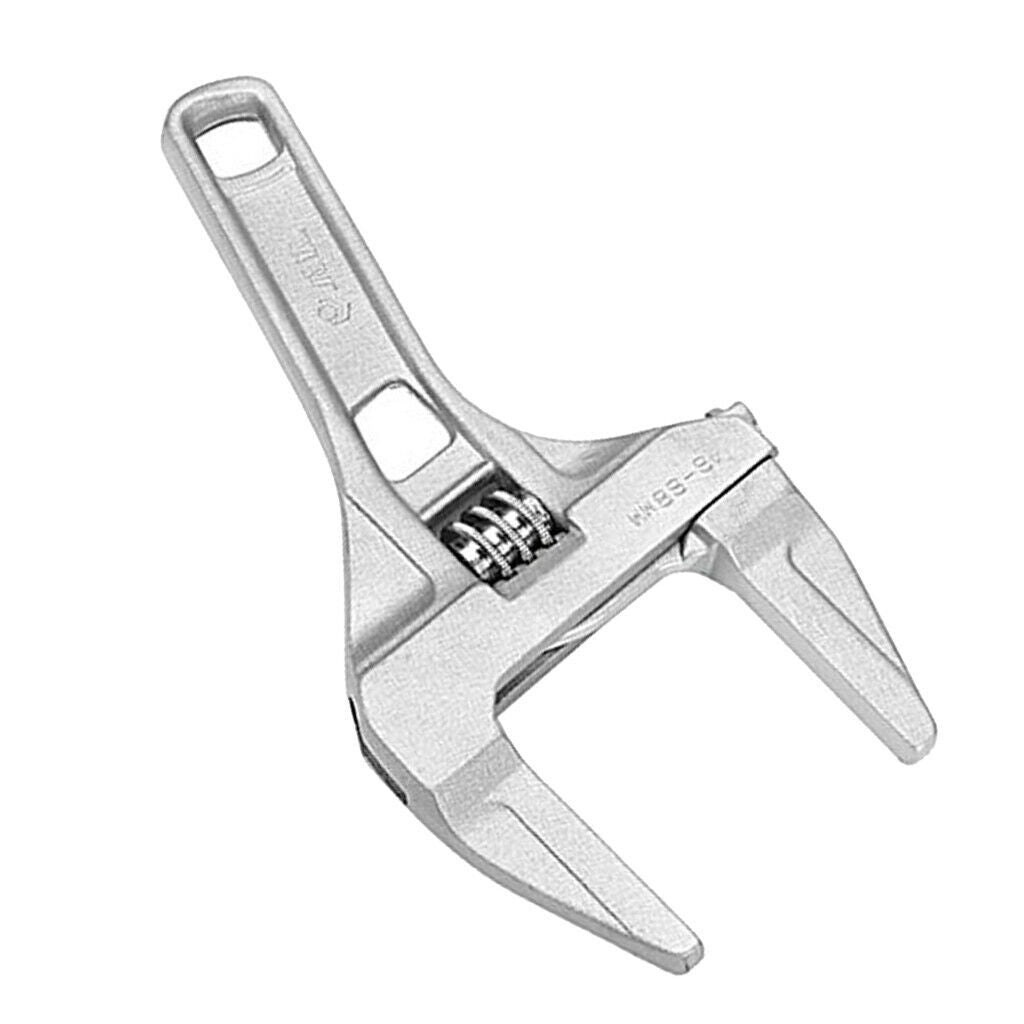 2x 8" Adjustable Spanner Wrench Bathroom Wrench Pipe Plumbers Tool 8-68mm