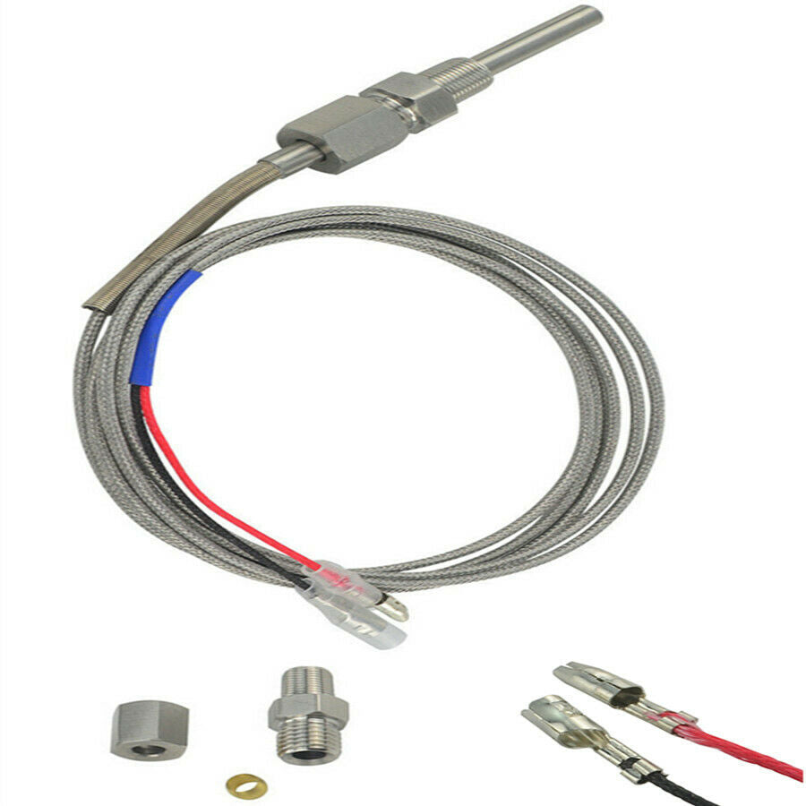 1*For BF CR A1 Gauges Exhaust Gas Temperature EGT Probe Sensor 1/8-27 NPT Thread