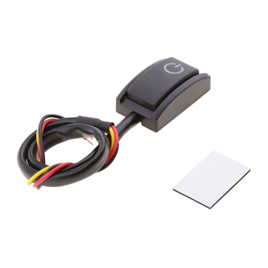 12V 200mA On/Off Switch Button Prewired Car Circuit Control Parts
