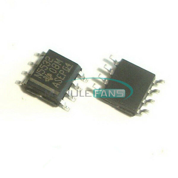20PCS N5532 NE5532 SOP-8 SMD Dual Low Noise Op-Amp TI IC
