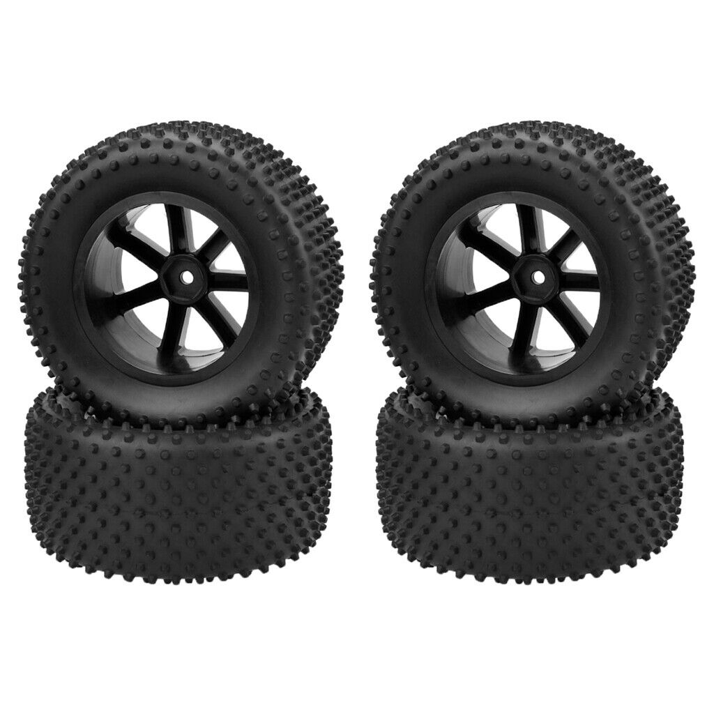 4Pcs/Set 1/10 Short Course Truck Tire Tyres Fit for HSP/ HPI / / Corally/
