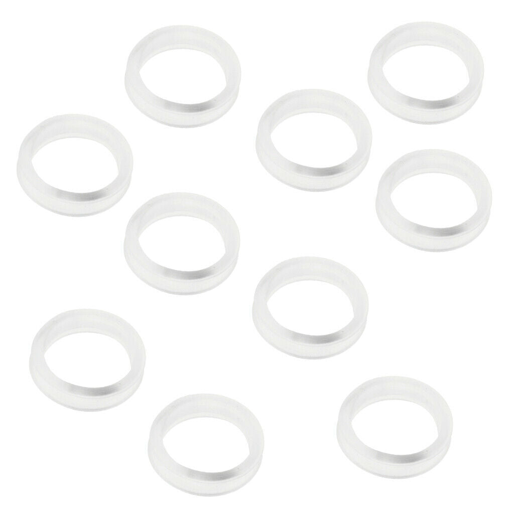 20Pcs Finger Ring Grips Inserts for Barber Hairdressing Shear Scissors
