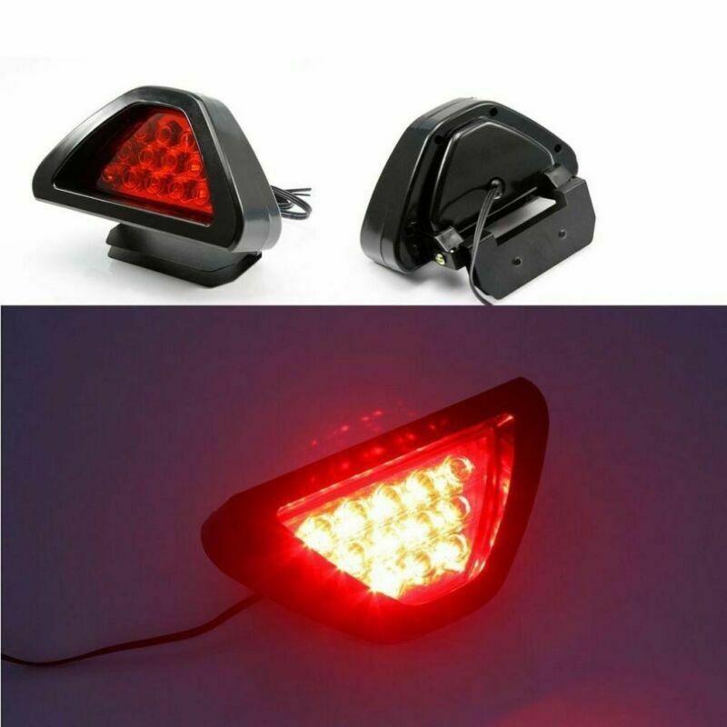 High Power F1 Style 12LED Red Auto Car 3rd Third Rear Tail Brake Light Stop Lamp