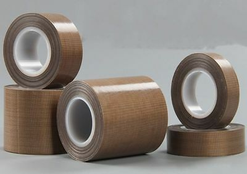 5mm High Temperature Tape Adhesive PTFE Heat Resistant Brown