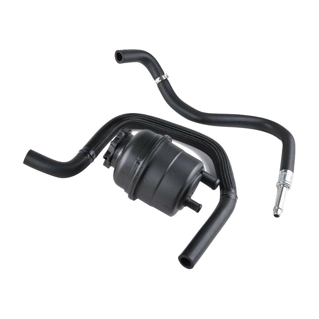 For BMW Power Steering Reservoir&Hose KIT E39 525i 528i 530i NEW 32411094306