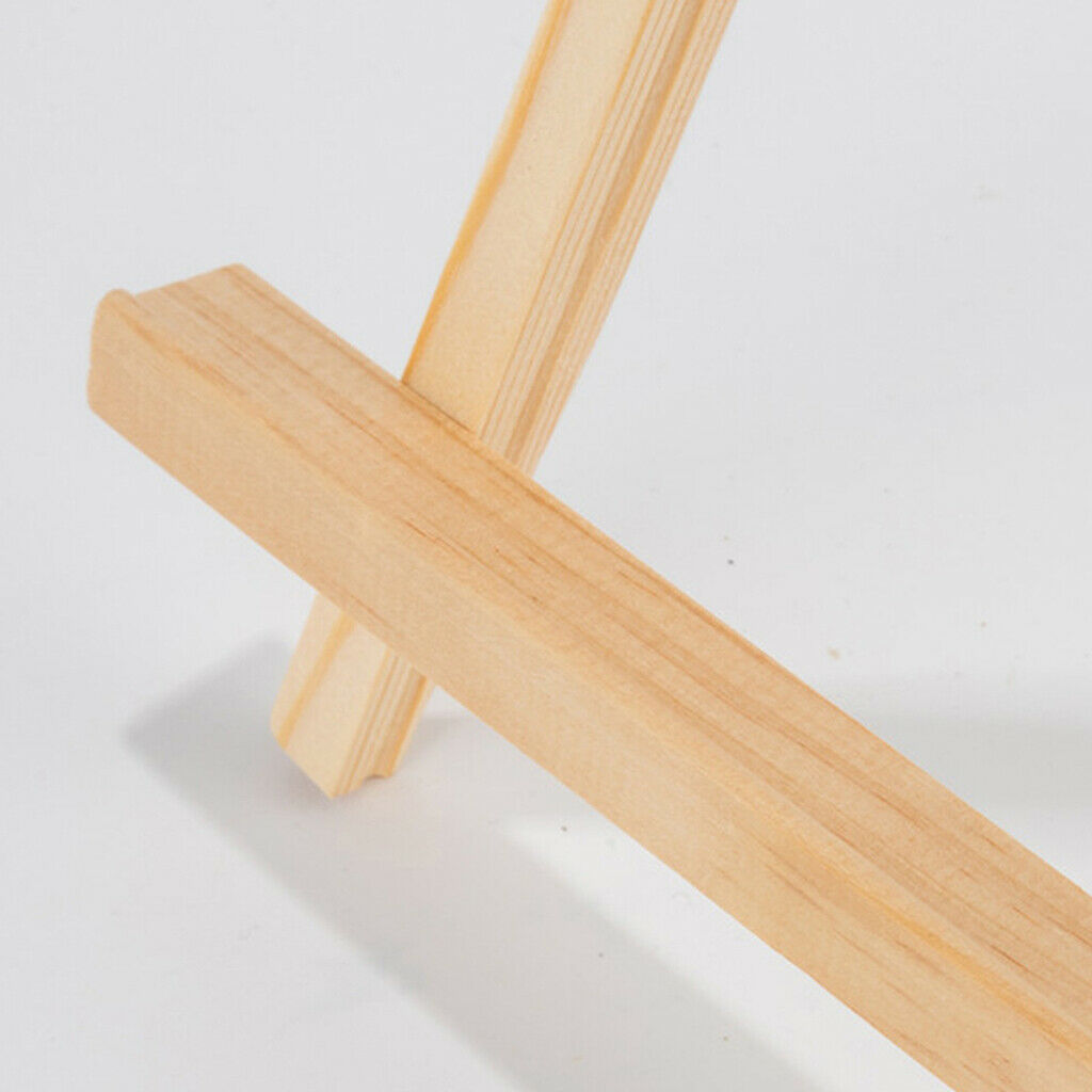 2X Wood Easel Tripod Folding Portable Sketch Painter Drawing Display 20x30cm