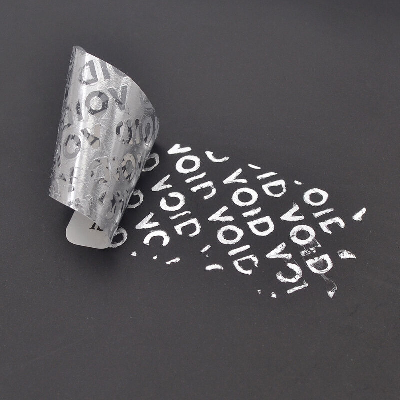 88 Pcs Warranty Void Barcode Security Tamper Evident Label Stickers Seals New