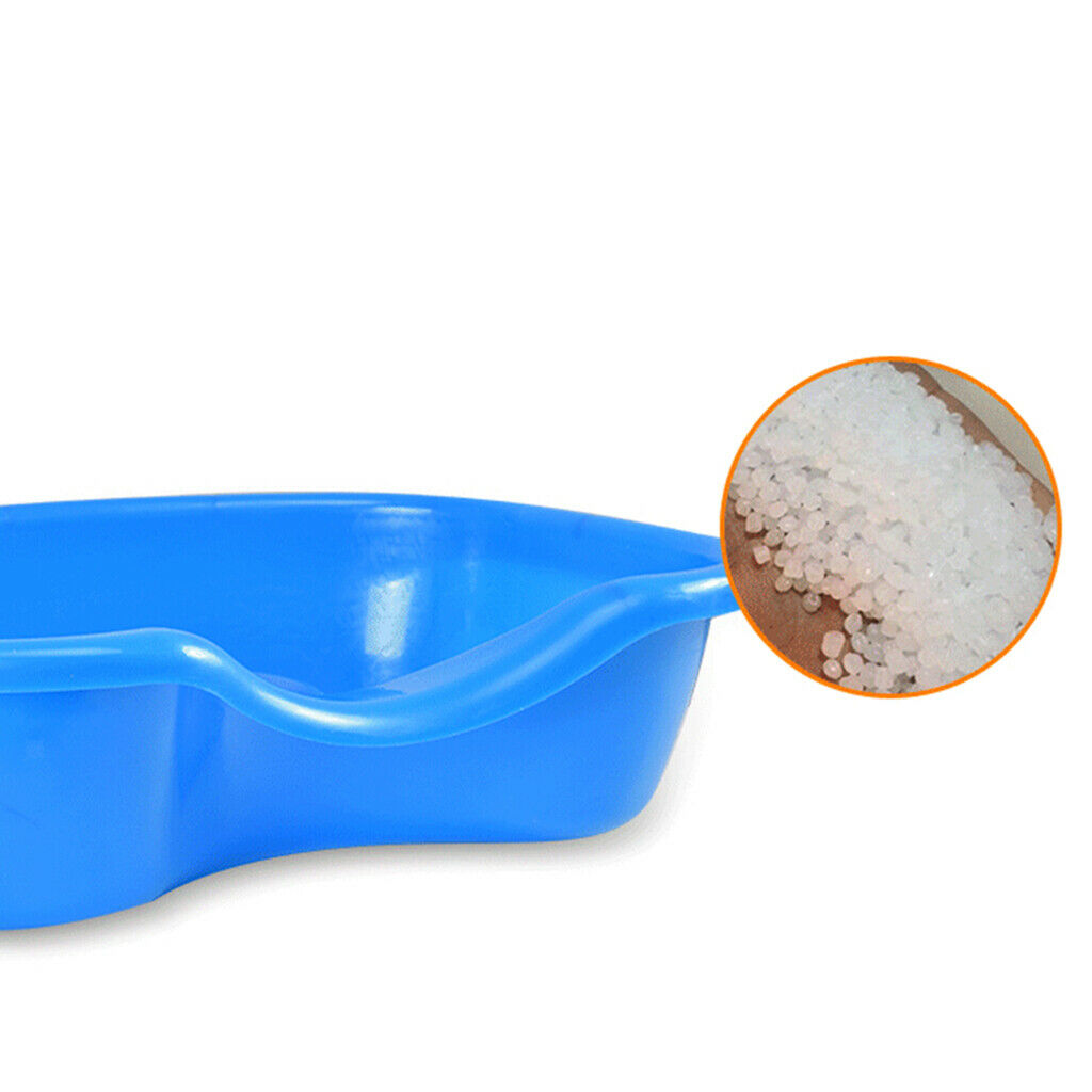 Stable Bed Shampoo Basin Shampoo Tray Mobile Shower for Hair Washing Blue