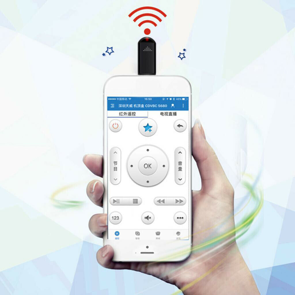 Wireless IR Infrared Remote Control for Android Mobile Smartphone Micro-USB
