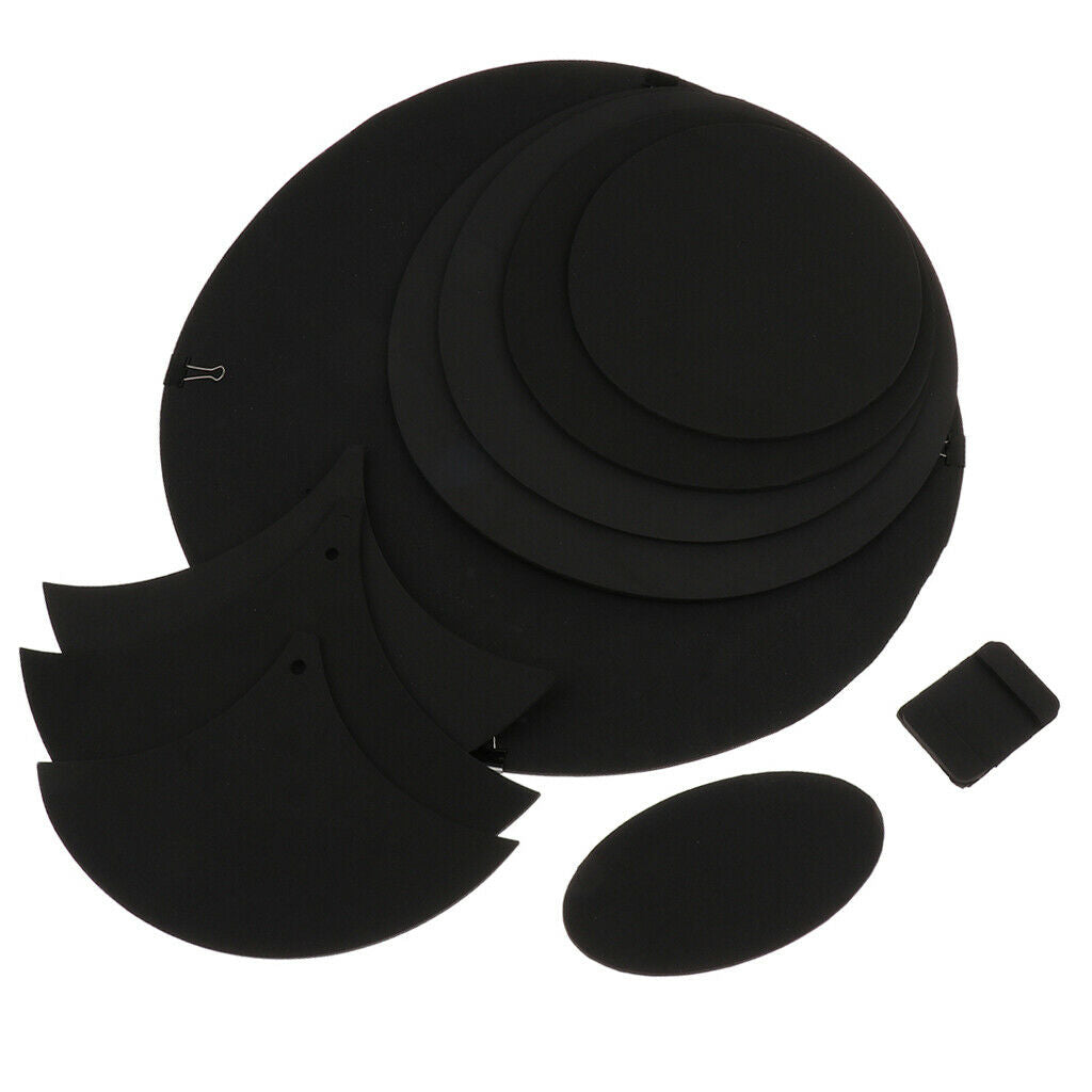 Drums Mute Silencer Drum Set Mute Silencer Hi-hat Cymbal Mute Practice Pad
