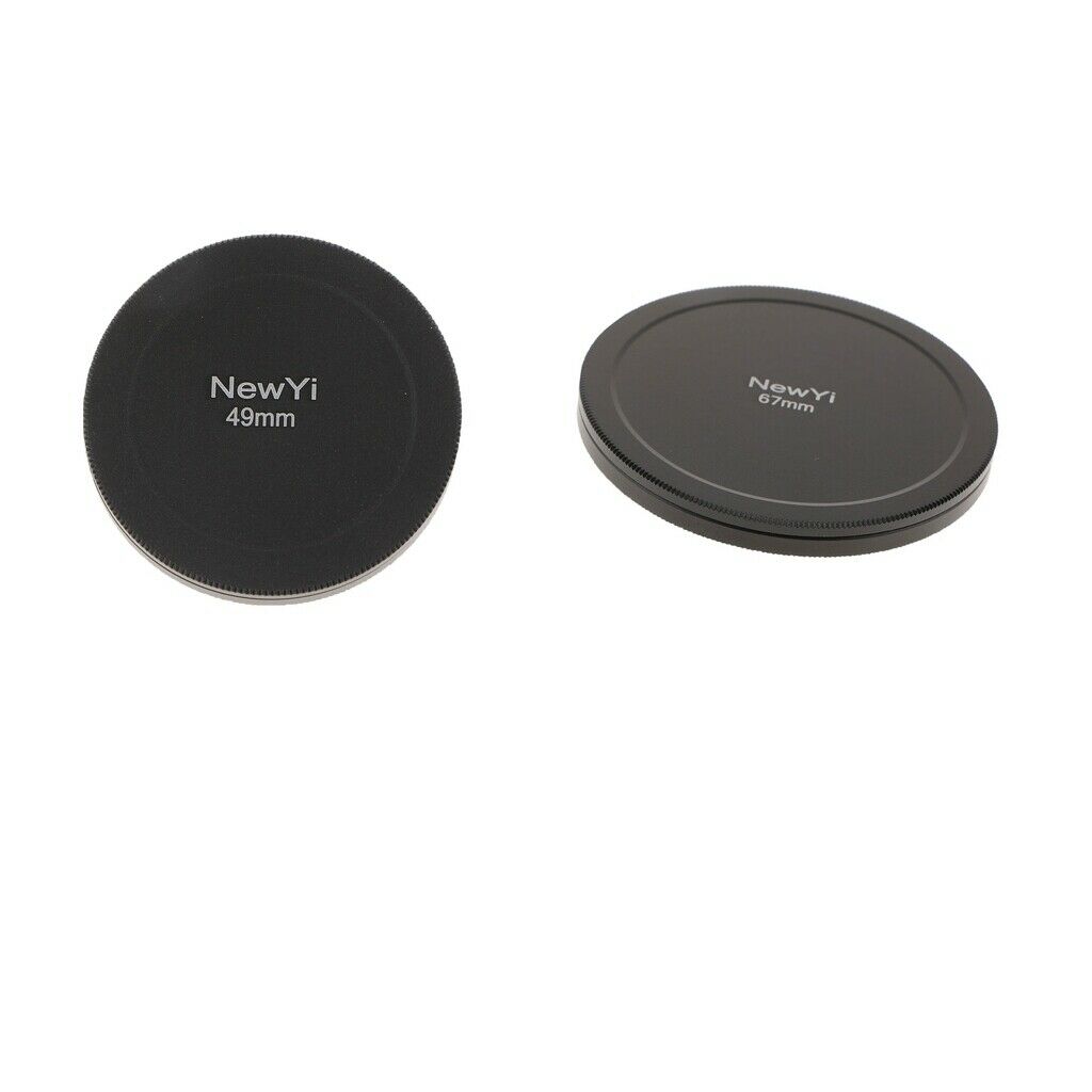 67mm 49mm Camera Lens Filter Storage   Case Metal Protection Box Covers