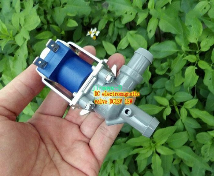 1pcs DC12V 12W DC Energized closed solenoid valve DIY fish tank gardening