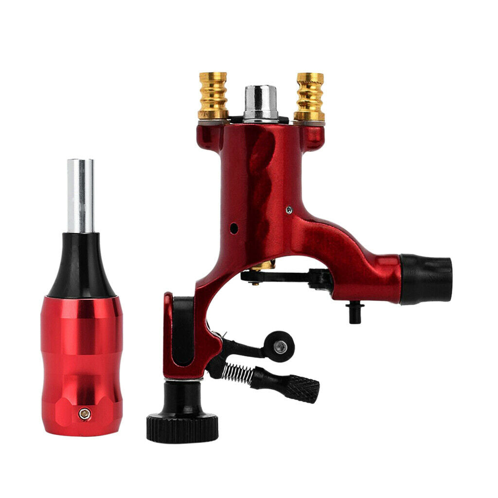 Dragonfly Rotary Tattoo Motor Machine Tool with Grip for Liner Shader Red