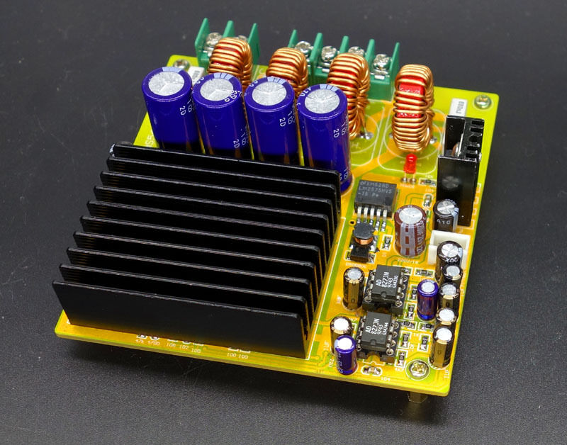 Dual Channel 2x 300W TAS5630 Class-D Digital Audio Amplifier Board HIFI AD827