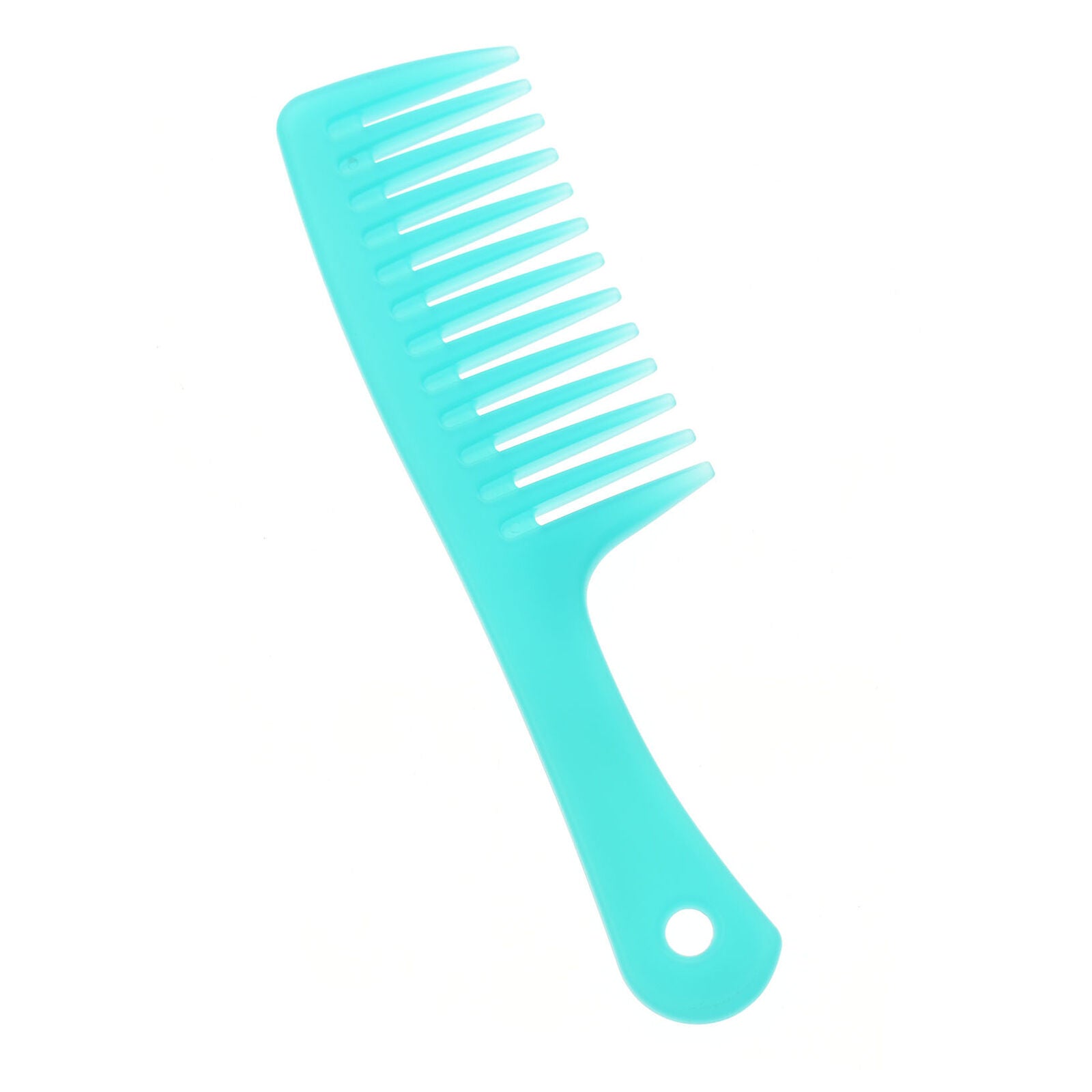 Wide Tooth Comb for Curly Hair,Long Hair,Wet Hair,Detangling Comb Large(cyan)