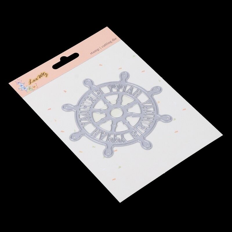 Happy Birthday Gear Cutting Dies Stencil Scrapbooking Paper Craft Card DIY Decor