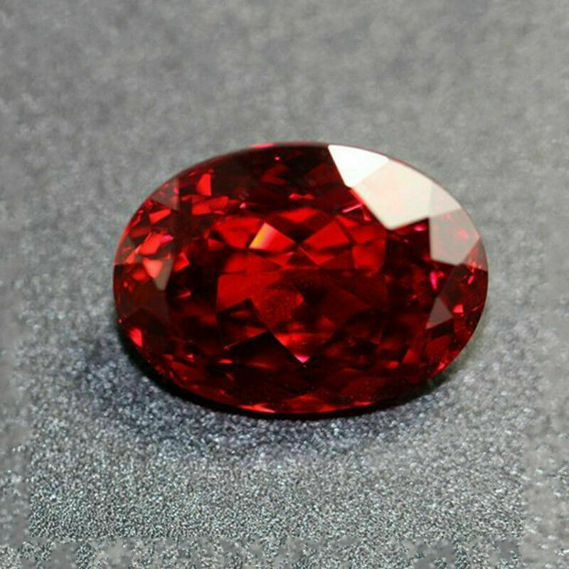 13.89CT PIGEON BLOOD RED RUBY UNHEATED 12X16MM DIAMOND OVAL CUT VVS LOOSE GEMS