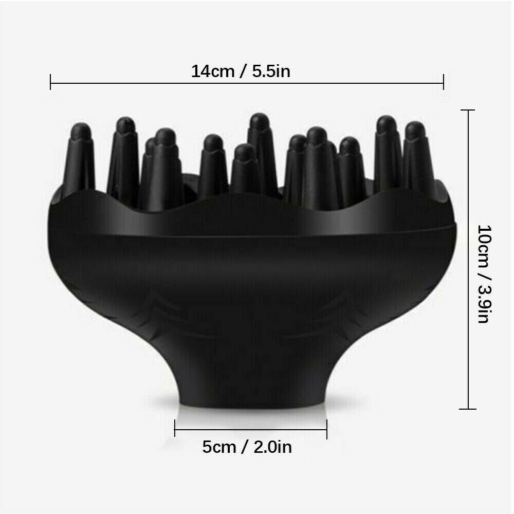 4.6cm Outlet Professional Hair Dryer Diffuser Salon Attachment Blow Dryer Tool