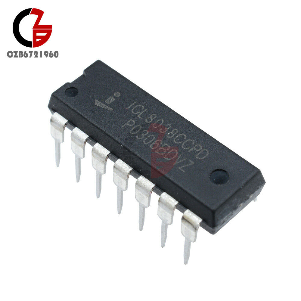 ICL8038 Signal Generator ICL8038CCPD INTERSIL IC OSCILL GEN/VOLT CONTROL 14 DIP