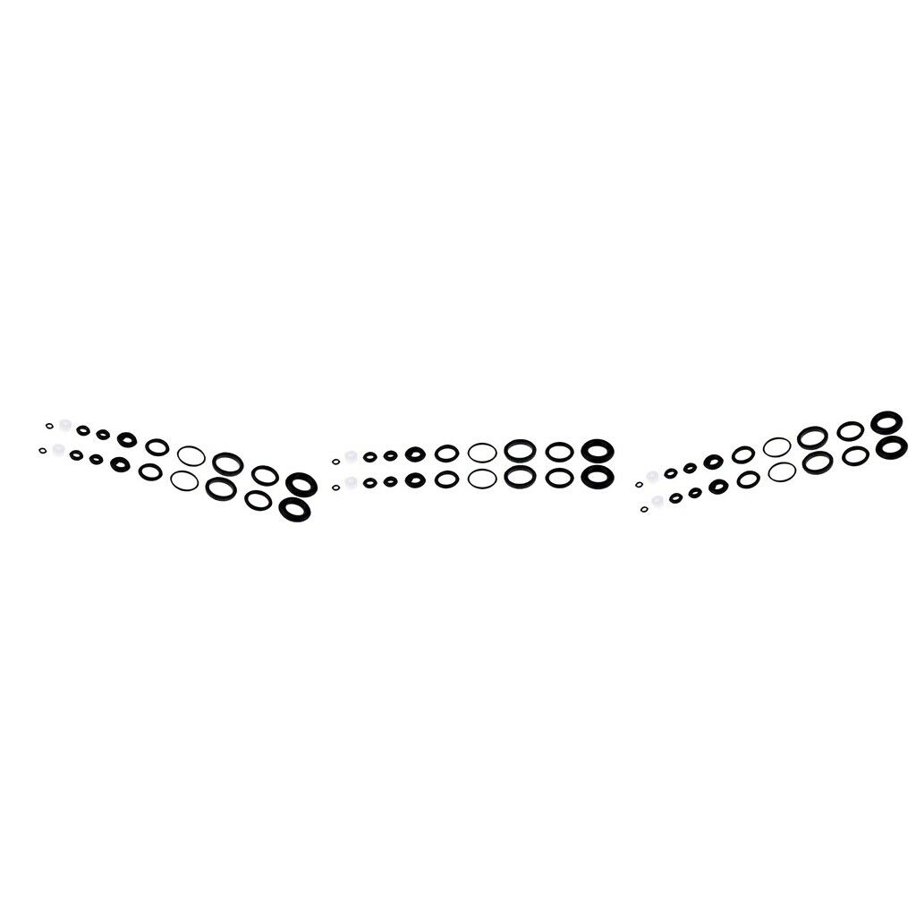 3x O-Ring Suits for Airbrush Internal Replacement Accesssory AC084 Black