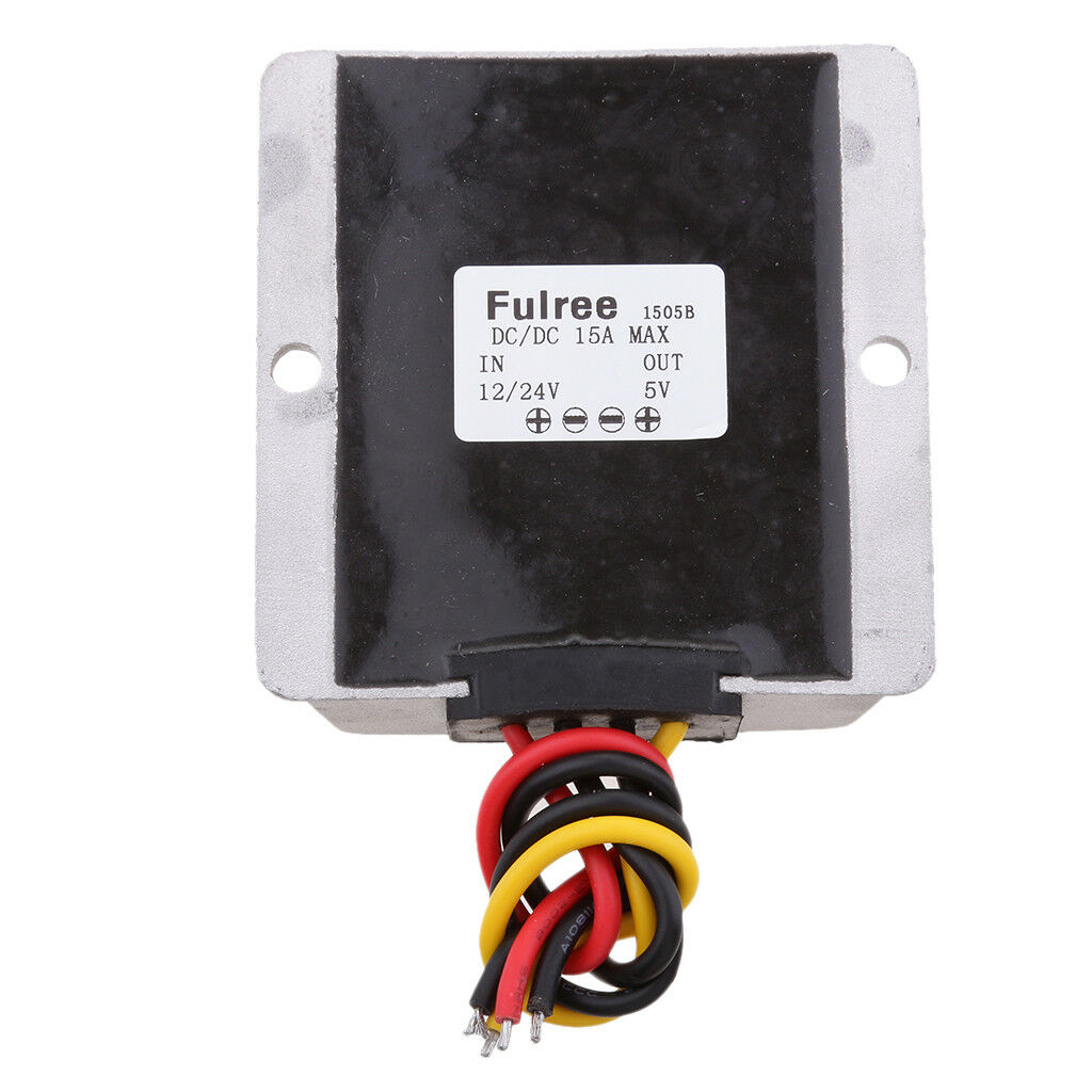 DC/DC Converter 12V/24V(10V-40V) to 5V 15A 75W  Power Supply Module