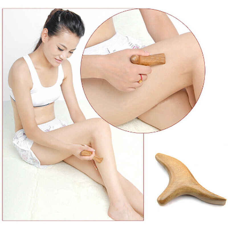 Body Neck Trigeminal Massage Wood Massager Fragrant Wood SPA Therapy Massa J Ad