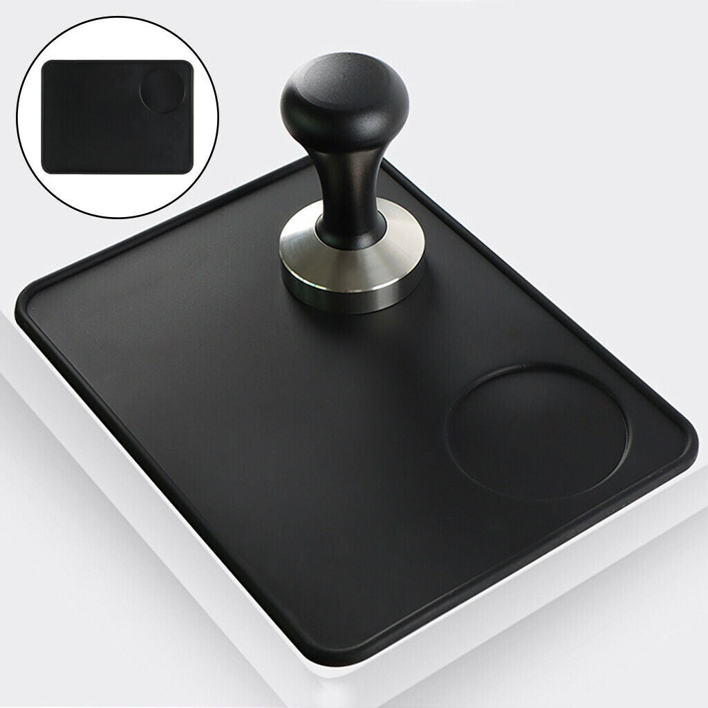 Coffee Tamper Mat Thicken Anti-Skid Coffee Grind Coffee Powder Tamping Pad