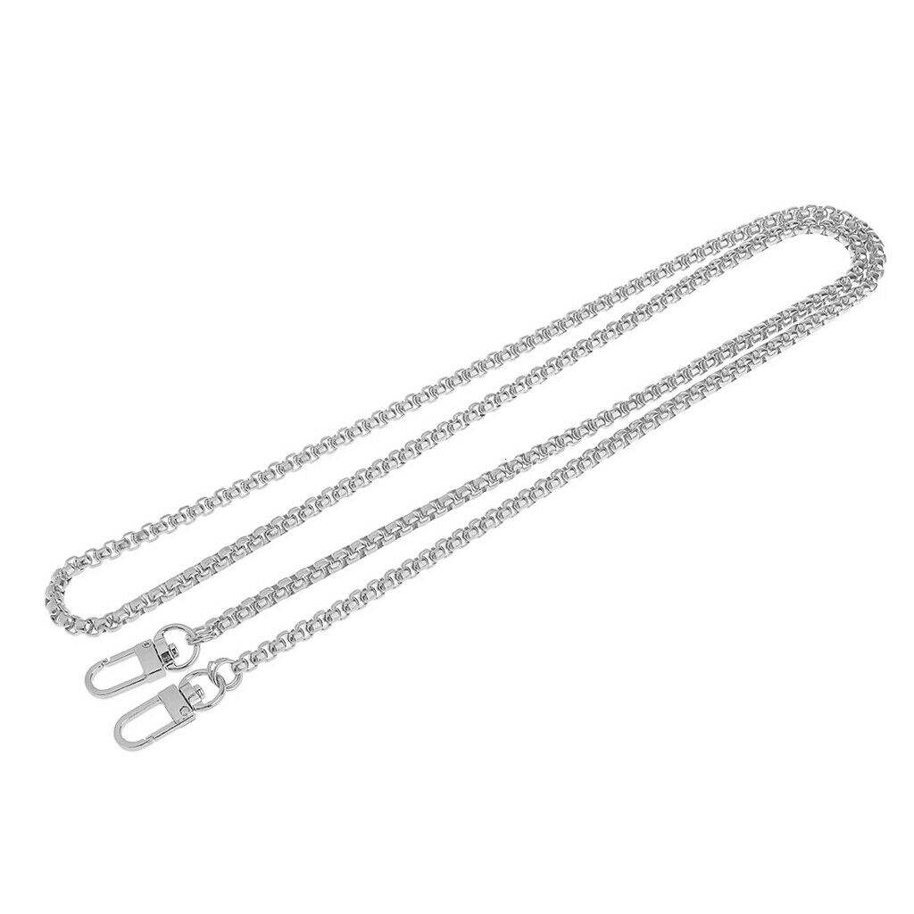 2pack Purse Bag Chain Ladies Cross Body Shoulder Bag Strap Replacement 120cm