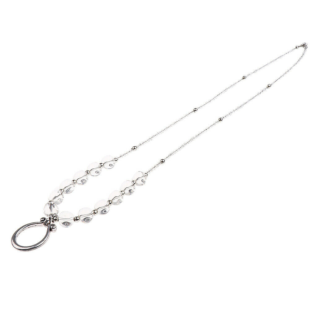 Crystal Beaded Glasses Chain Holder Sunglasses Necklace Retainer Loop Jewelry